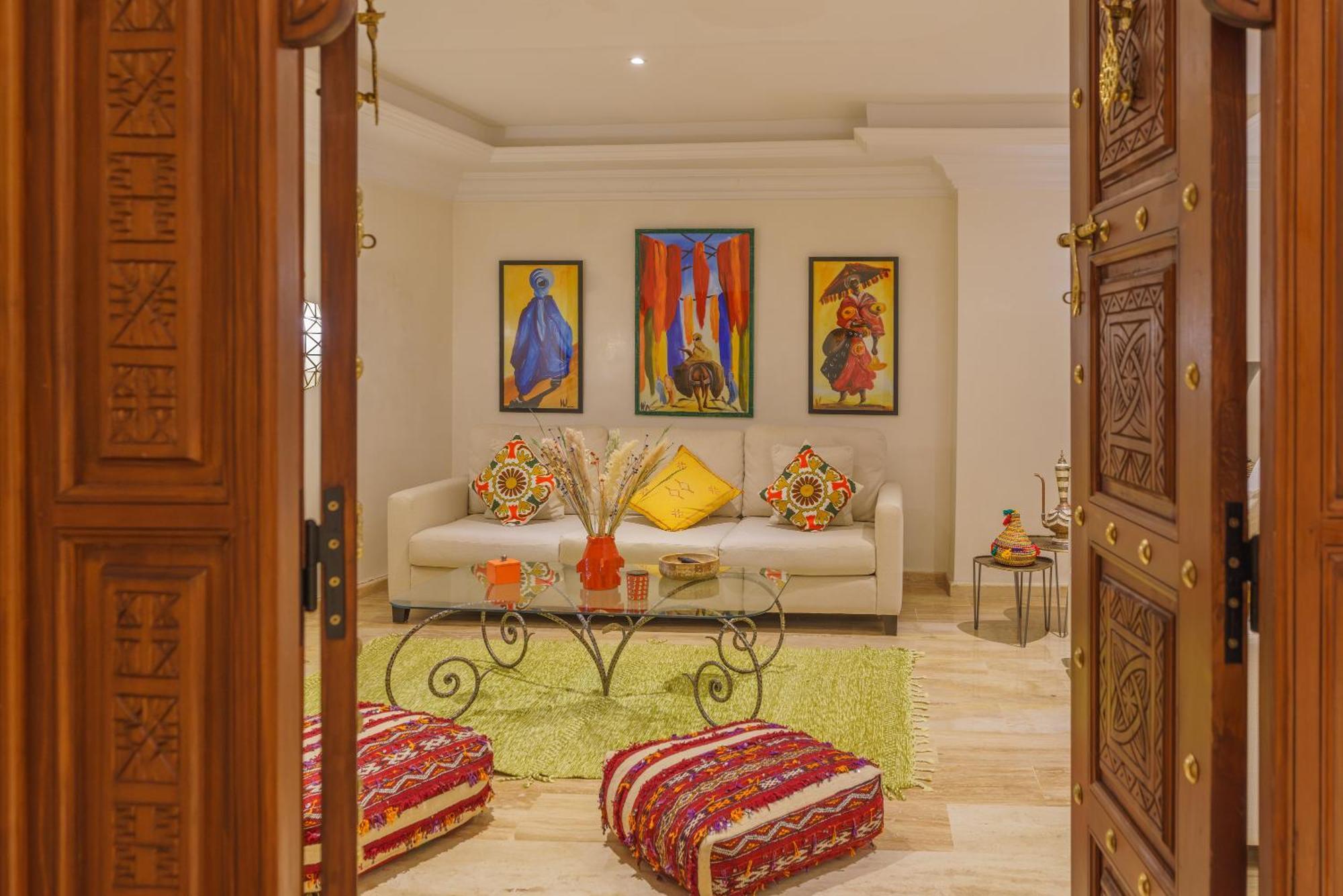 Appartamento Luxueux 138 M2 Avec Piscine Marrakesh Esterno foto