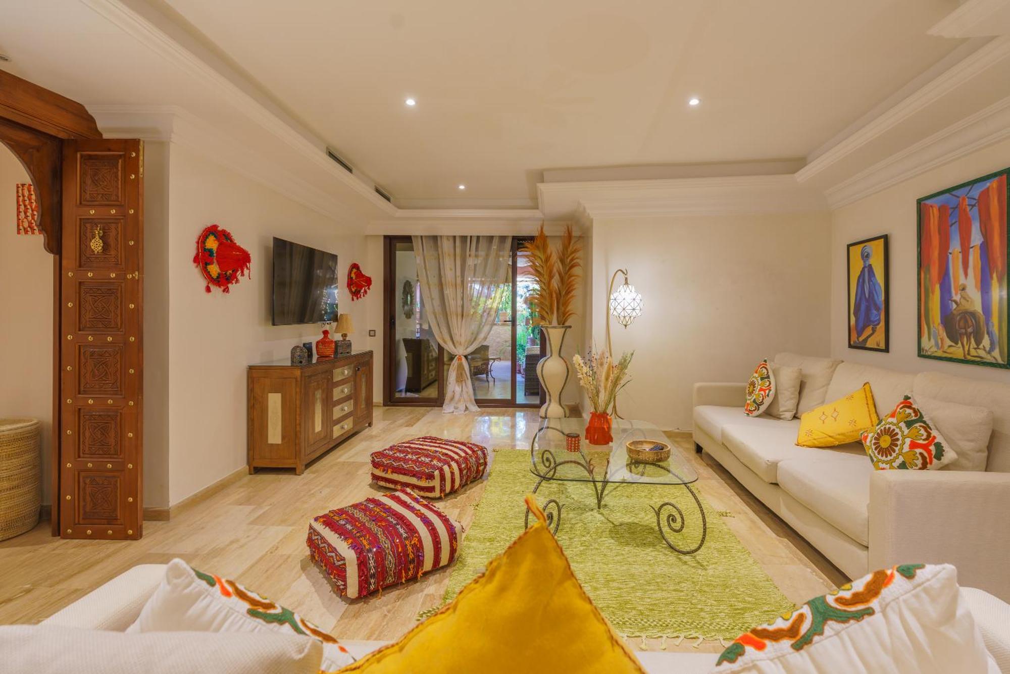Appartamento Luxueux 138 M2 Avec Piscine Marrakesh Esterno foto